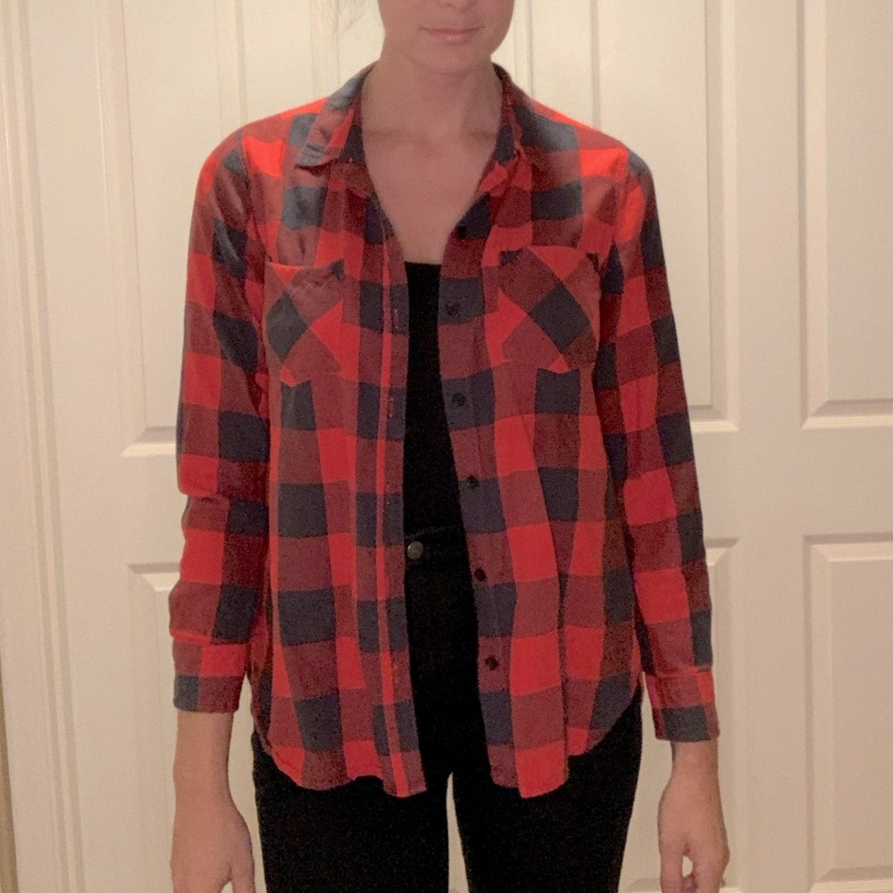 Buffalo Plaid Button Down Shirt